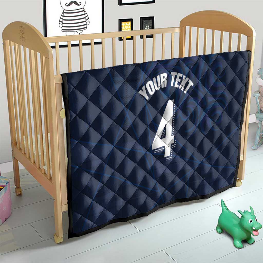 Custom Scotland National Football Quilt Tartan Patchwork and Sport Lion - Wonder Print Shop