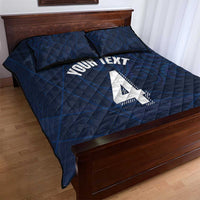 Custom Scotland National Football Quilt Bed Set Tartan Patchwork and Sport Lion - Wonder Print Shop