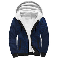 Custom Scotland National Football Sherpa Hoodie Tartan Patchwork and Sport Lion - Wonder Print Shop