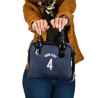 Custom Scotland National Football Shoulder Handbag Tartan Patchwork and Sport Lion - Wonder Print Shop