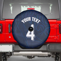 Custom Scotland National Football Spare Tire Cover Tartan Patchwork and Sport Lion - Wonder Print Shop