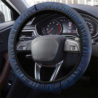 Scotland National Football Steering Wheel Cover Tartan Patchwork and Sport Lion - Wonder Print Shop