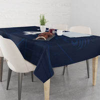 Custom Scotland National Football Tablecloth Tartan Patchwork and Sport Lion - Wonder Print Shop