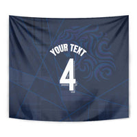 Custom Scotland National Football Tapestry Tartan Patchwork and Sport Lion - Wonder Print Shop