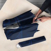 Custom Scotland National Football Umbrella Tartan Patchwork and Sport Lion - Wonder Print Shop