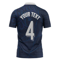 Custom Scotland National Football Zipper Polo Shirt Tartan Patchwork and Sport Lion - Wonder Print Shop