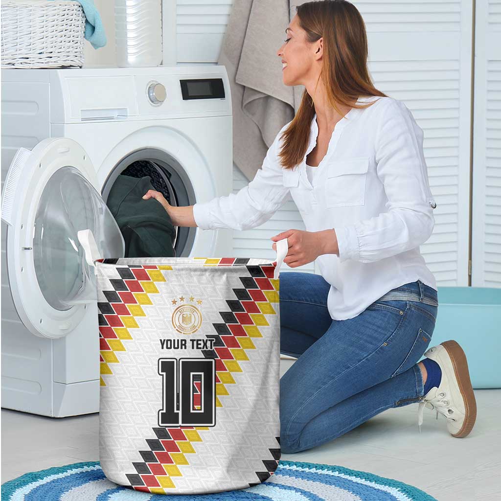 Custom Germany National Football Laundry Basket Inspired German Flag and Bavarian Renaissance Motifs - Wonder Print Shop