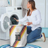 Custom Germany National Football Laundry Basket Inspired German Flag and Bavarian Renaissance Motifs - Wonder Print Shop