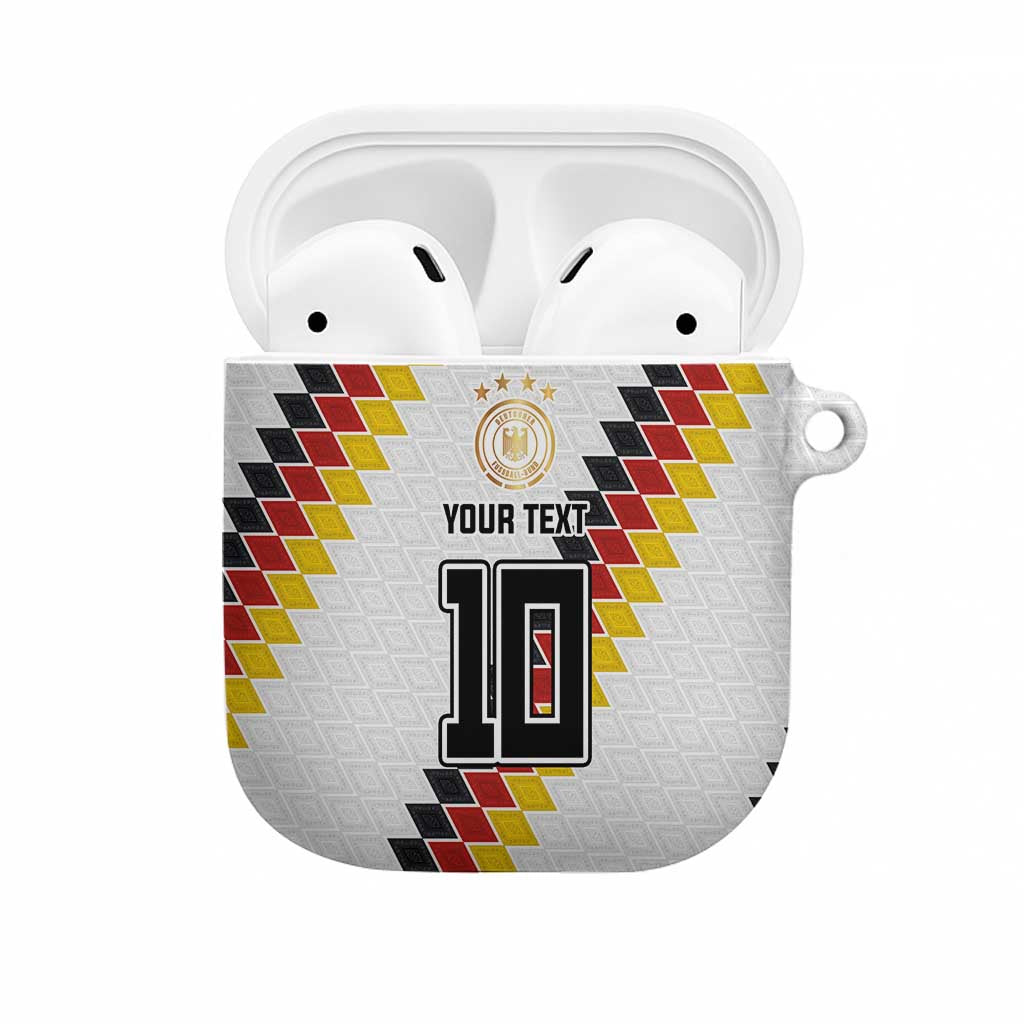 Custom Germany National Football AirPods Case Inspired German Flag and Bavarian Renaissance Motifs - Wonder Print Shop