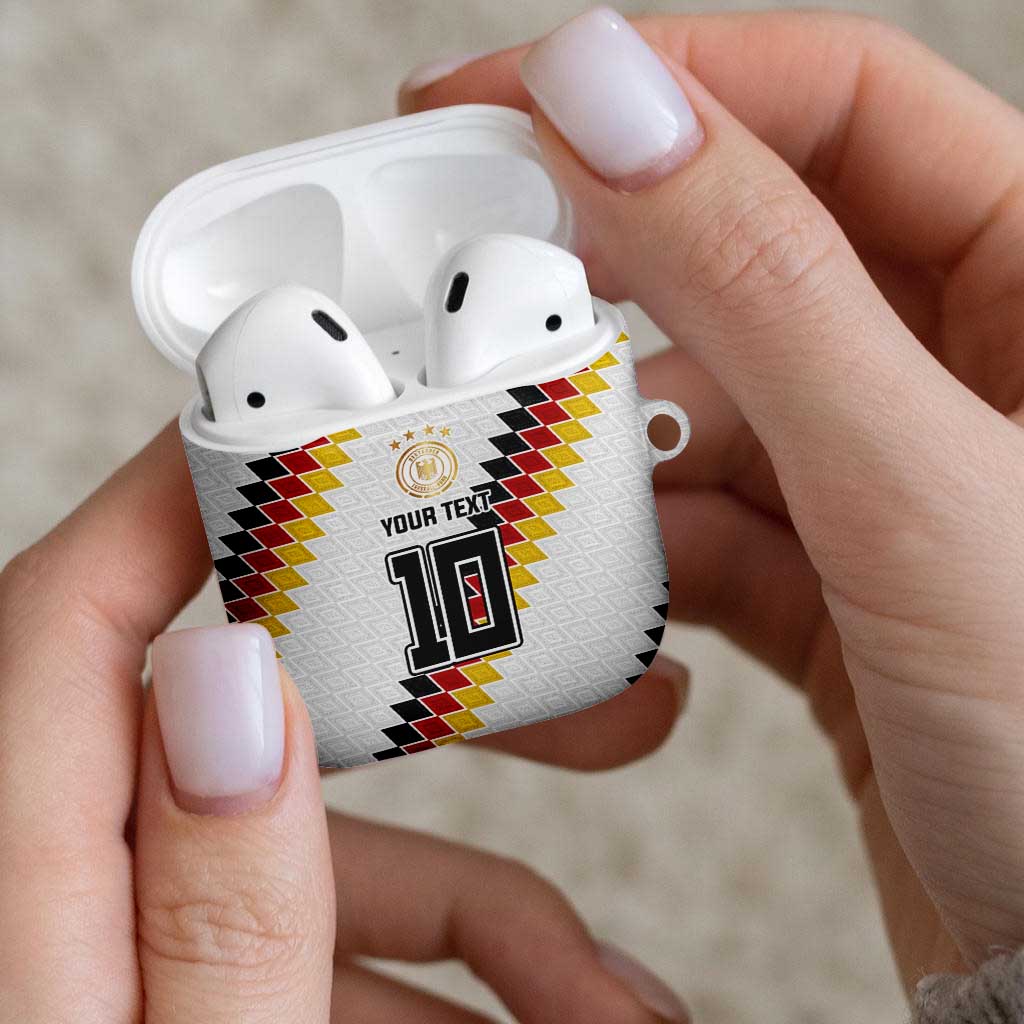 Custom Germany National Football AirPods Case Inspired German Flag and Bavarian Renaissance Motifs - Wonder Print Shop