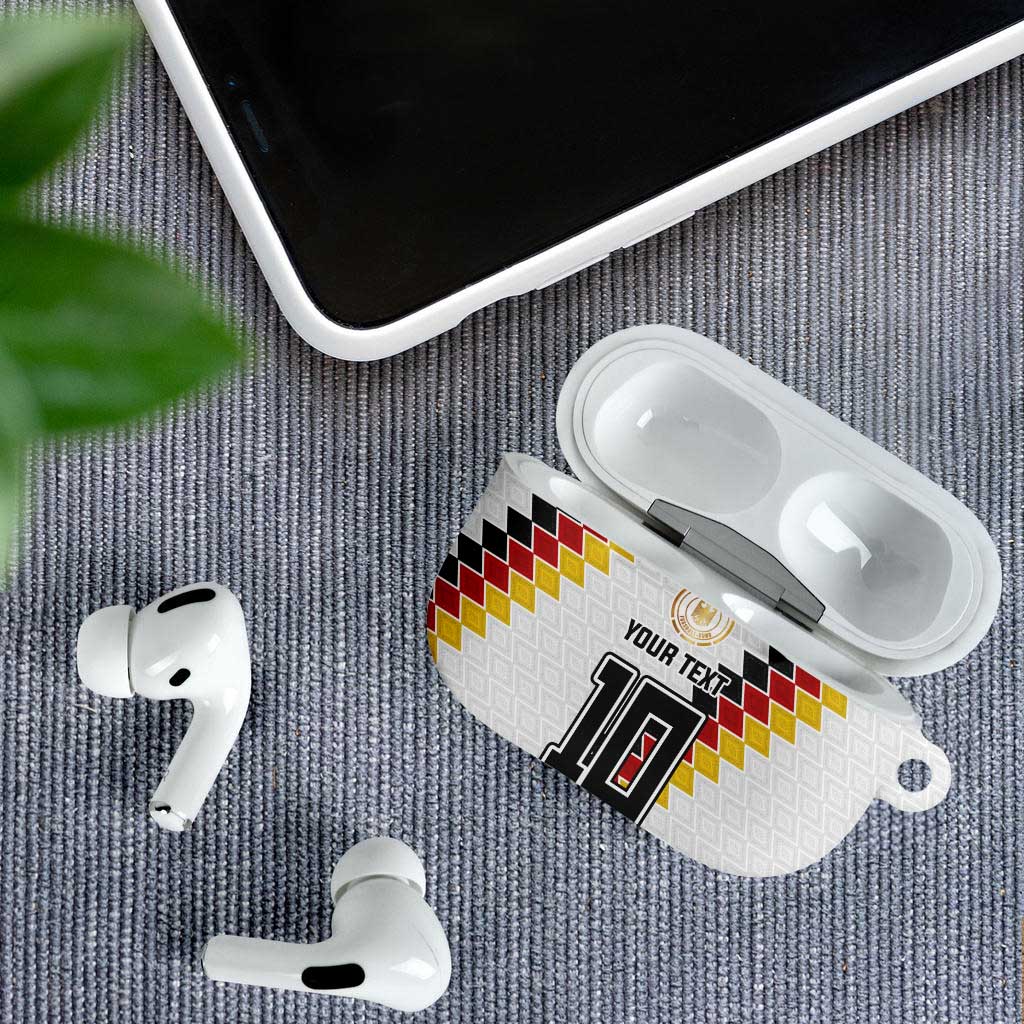 Custom Germany National Football AirPods Case Inspired German Flag and Bavarian Renaissance Motifs - Wonder Print Shop