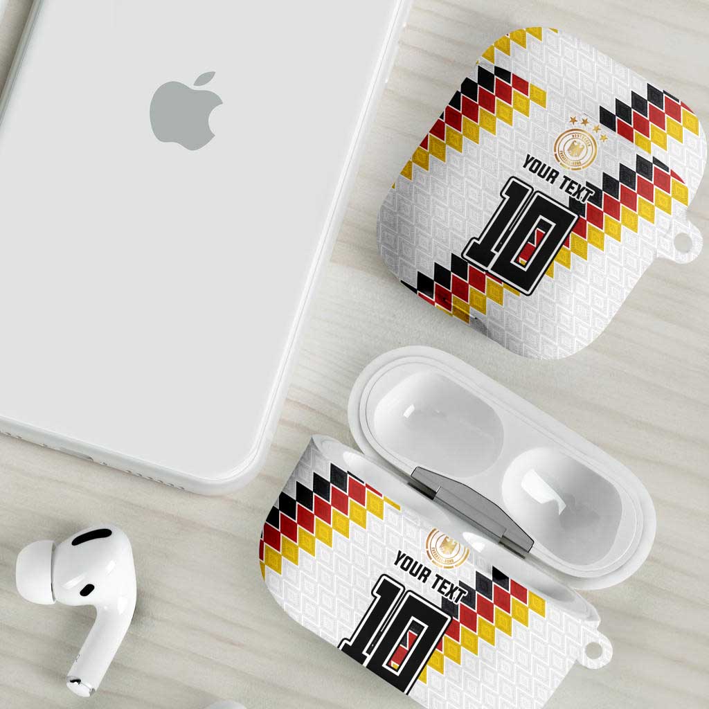 Custom Germany National Football AirPods Case Inspired German Flag and Bavarian Renaissance Motifs - Wonder Print Shop