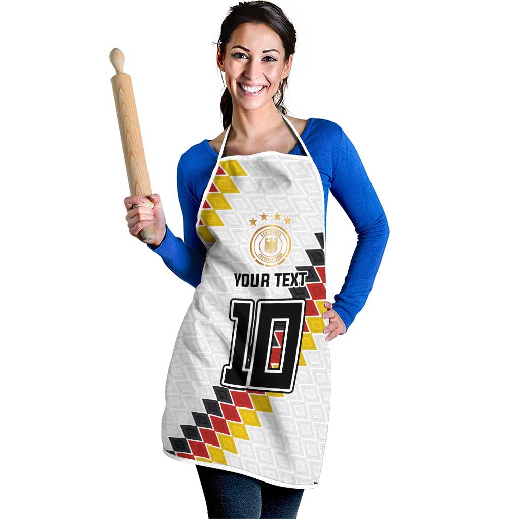 Custom Germany National Football Apron Inspired German Flag and Bavarian Renaissance Motifs - Wonder Print Shop