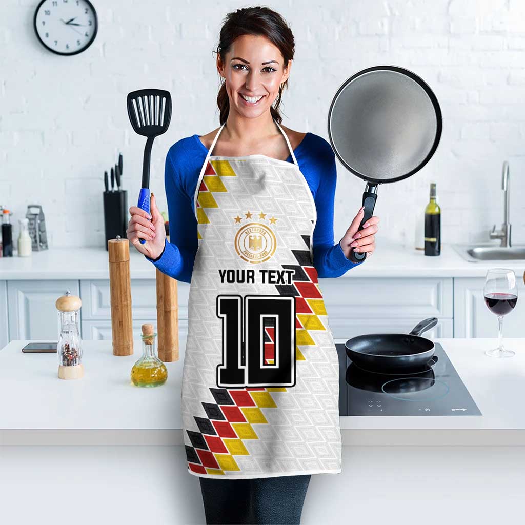 Custom Germany National Football Apron Inspired German Flag and Bavarian Renaissance Motifs - Wonder Print Shop