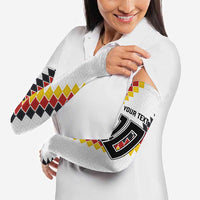 Custom Germany National Football Arm Sleeves Inspired German Flag and Bavarian Renaissance Motifs - Wonder Print Shop