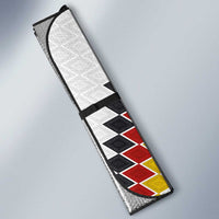 Custom Germany National Football Auto Sun Shade Inspired German Flag and Bavarian Renaissance Motifs - Wonder Print Shop