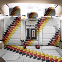 Custom Germany National Football Back Car Seat Cover Inspired German Flag and Bavarian Renaissance Motifs - Wonder Print Shop