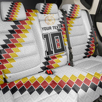 Custom Germany National Football Back Car Seat Cover Inspired German Flag and Bavarian Renaissance Motifs - Wonder Print Shop
