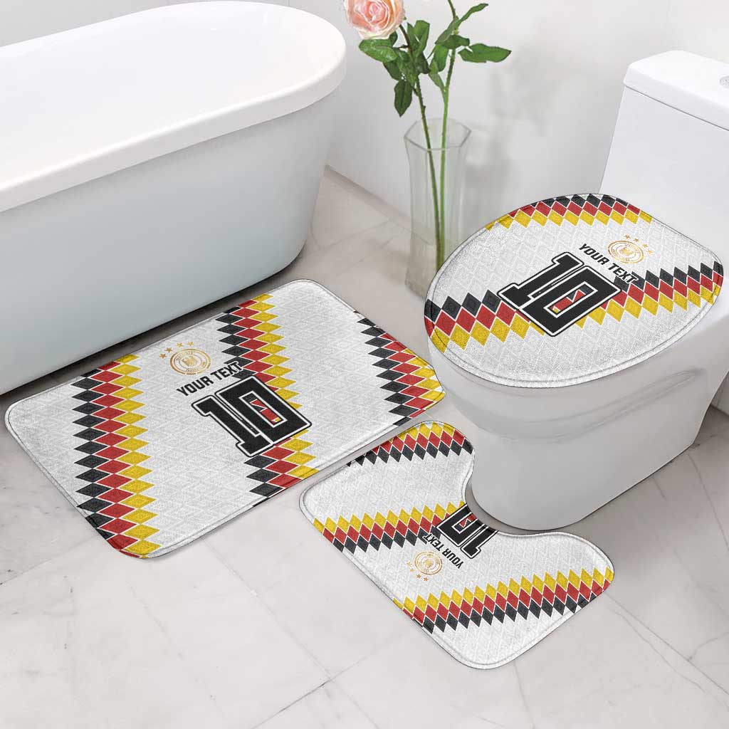 Custom Germany National Football Bathroom Set Inspired German Flag and Bavarian Renaissance Motifs - Wonder Print Shop