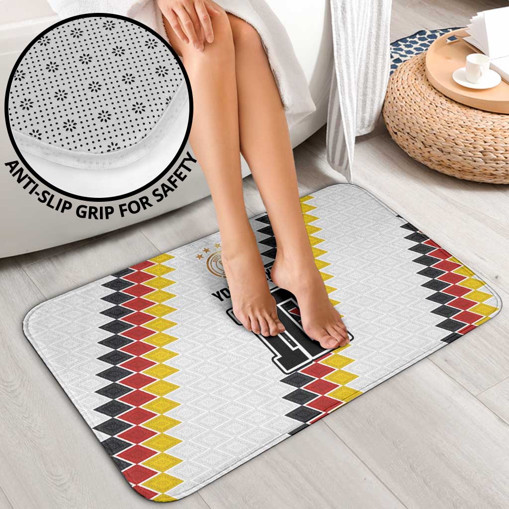 Custom Germany National Football Bathroom Set Inspired German Flag and Bavarian Renaissance Motifs - Wonder Print Shop