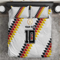 Custom Germany National Football Bedding Set Inspired German Flag and Bavarian Renaissance Motifs - Wonder Print Shop