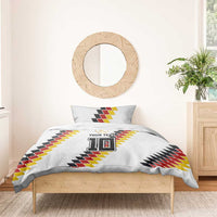 Custom Germany National Football Bedding Set Inspired German Flag and Bavarian Renaissance Motifs - Wonder Print Shop