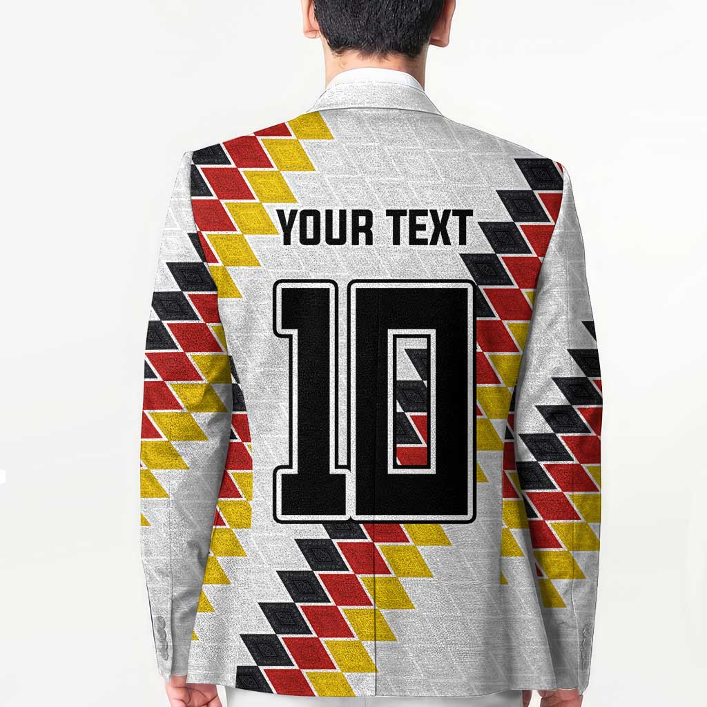 Custom Germany National Football Blazer Inspired German Flag and Bavarian Renaissance Motifs - Wonder Print Shop