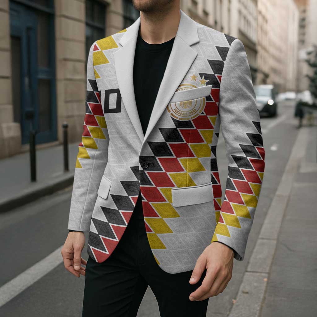 Custom Germany National Football Blazer Inspired German Flag and Bavarian Renaissance Motifs - Wonder Print Shop