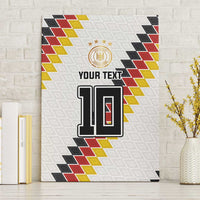 Custom Germany National Football Canvas Wall Art Inspired German Flag and Bavarian Renaissance Motifs - Wonder Print Shop