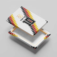 Custom Germany National Football Canvas Wall Art Inspired German Flag and Bavarian Renaissance Motifs - Wonder Print Shop