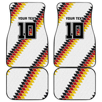 Custom Germany National Football Car Mats Inspired German Flag and Bavarian Renaissance Motifs - Wonder Print Shop