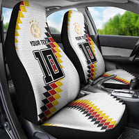 Custom Germany National Football Car Seat Cover Inspired German Flag and Bavarian Renaissance Motifs - Wonder Print Shop