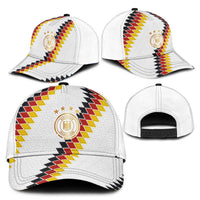 Germany National Football Classic Cap Inspired by German Flag and Bavarian Renaissance Ornaments Motifs - Wonder Print Shop