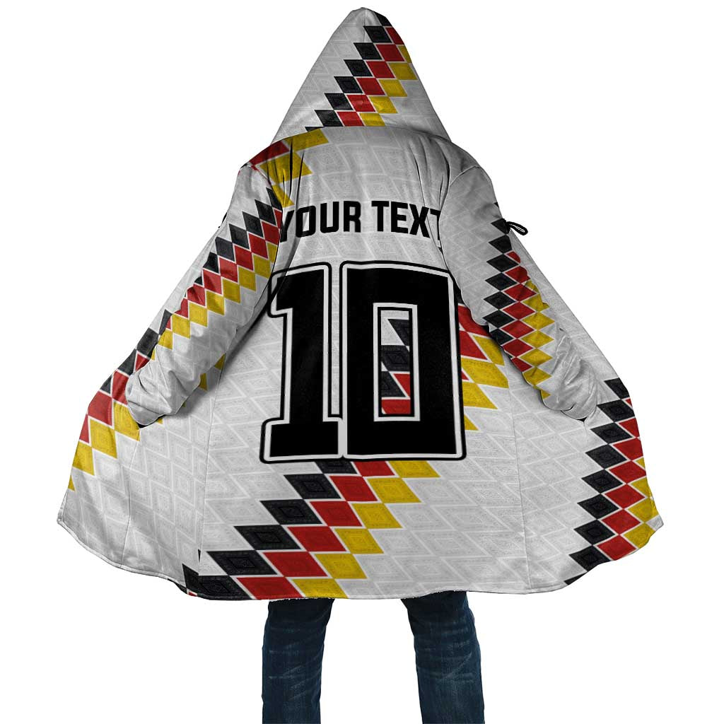 Custom Germany National Football Cloak Inspired German Flag and Bavarian Renaissance Motifs - Wonder Print Shop