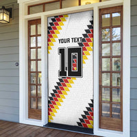 Custom Germany National Football Door Cover Inspired German Flag and Bavarian Renaissance Motifs - Wonder Print Shop