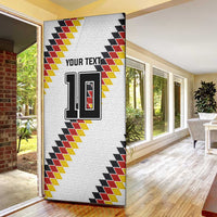 Custom Germany National Football Door Cover Inspired German Flag and Bavarian Renaissance Motifs - Wonder Print Shop