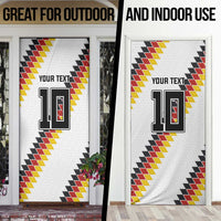 Custom Germany National Football Door Cover Inspired German Flag and Bavarian Renaissance Motifs - Wonder Print Shop