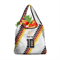 Custom Germany National Football Grocery Bag Inspired German Flag and Bavarian Renaissance Motifs - Wonder Print Shop