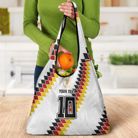 Custom Germany National Football Grocery Bag Inspired German Flag and Bavarian Renaissance Motifs - Wonder Print Shop