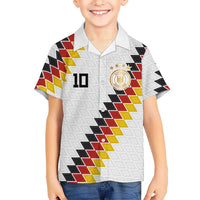 Custom Germany National Football Hawaiian Shirt Inspired German Flag and Bavarian Renaissance Motifs - Wonder Print Shop