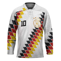 Custom Germany National Football Hockey Jersey Inspired German Flag and Bavarian Renaissance Motifs - Wonder Print Shop