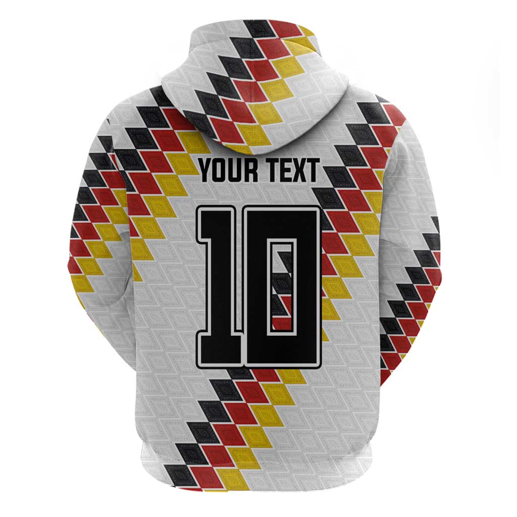 Custom Germany National Football Hoodie Inspired German Flag and Bavarian Renaissance Motifs - Wonder Print Shop