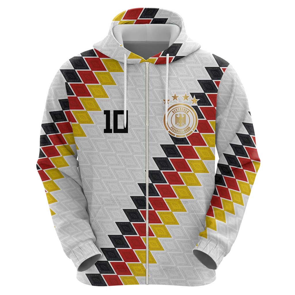 Custom Germany National Football Hoodie Inspired German Flag and Bavarian Renaissance Motifs - Wonder Print Shop