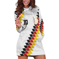Custom Germany National Football Hoodie Dress Inspired German Flag and Bavarian Renaissance Motifs - Wonder Print Shop