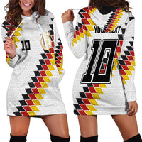 Custom Germany National Football Hoodie Dress Inspired German Flag and Bavarian Renaissance Motifs - Wonder Print Shop