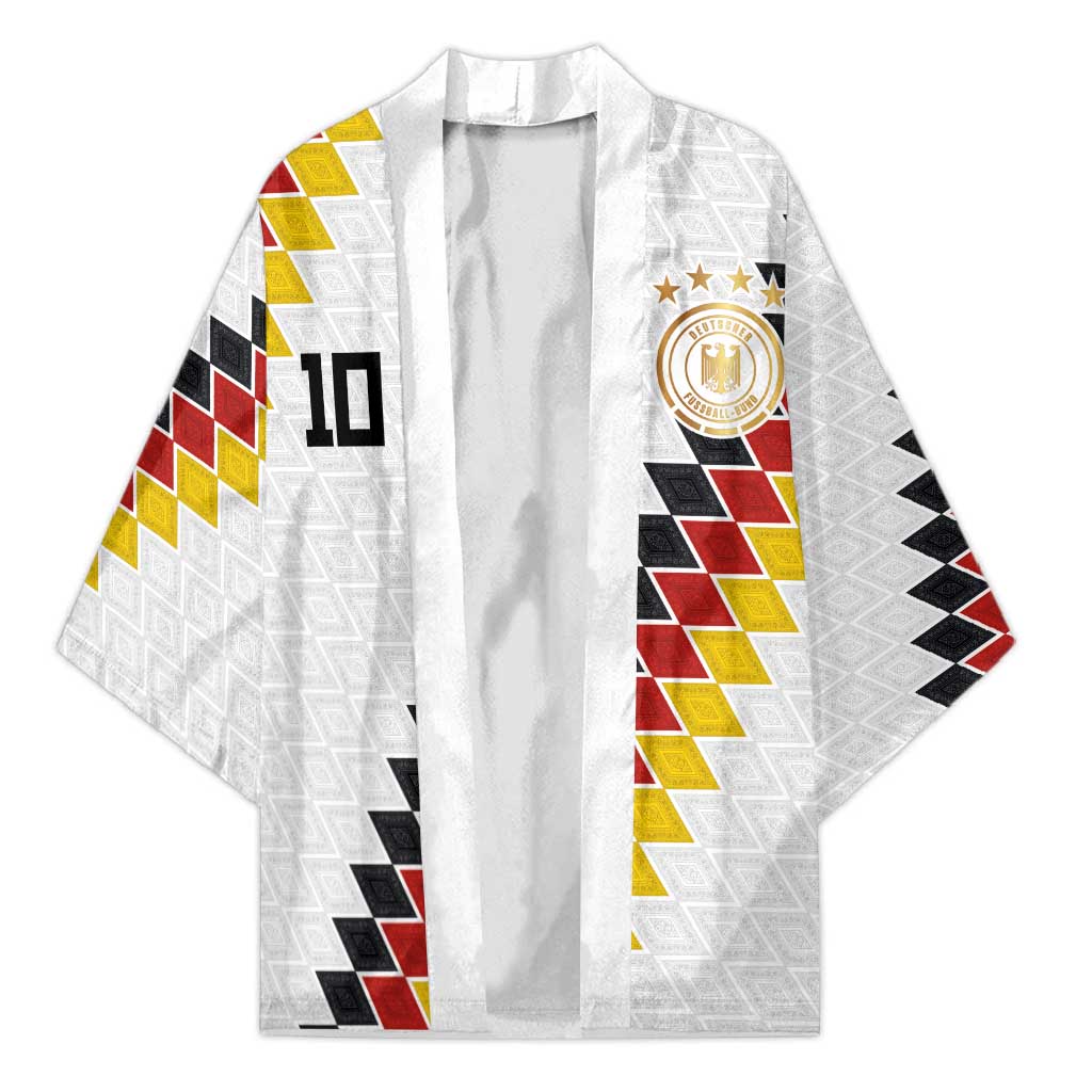 Custom Germany National Football Kimono Inspired German Flag and Bavarian Renaissance Motifs - Wonder Print Shop
