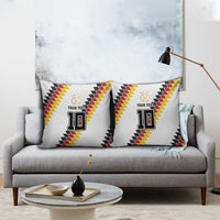 Custom Germany National Football Pillow Cover Inspired German Flag and Bavarian Renaissance Motifs - Wonder Print Shop