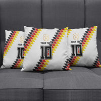 Custom Germany National Football Pillow Cover Inspired German Flag and Bavarian Renaissance Motifs - Wonder Print Shop