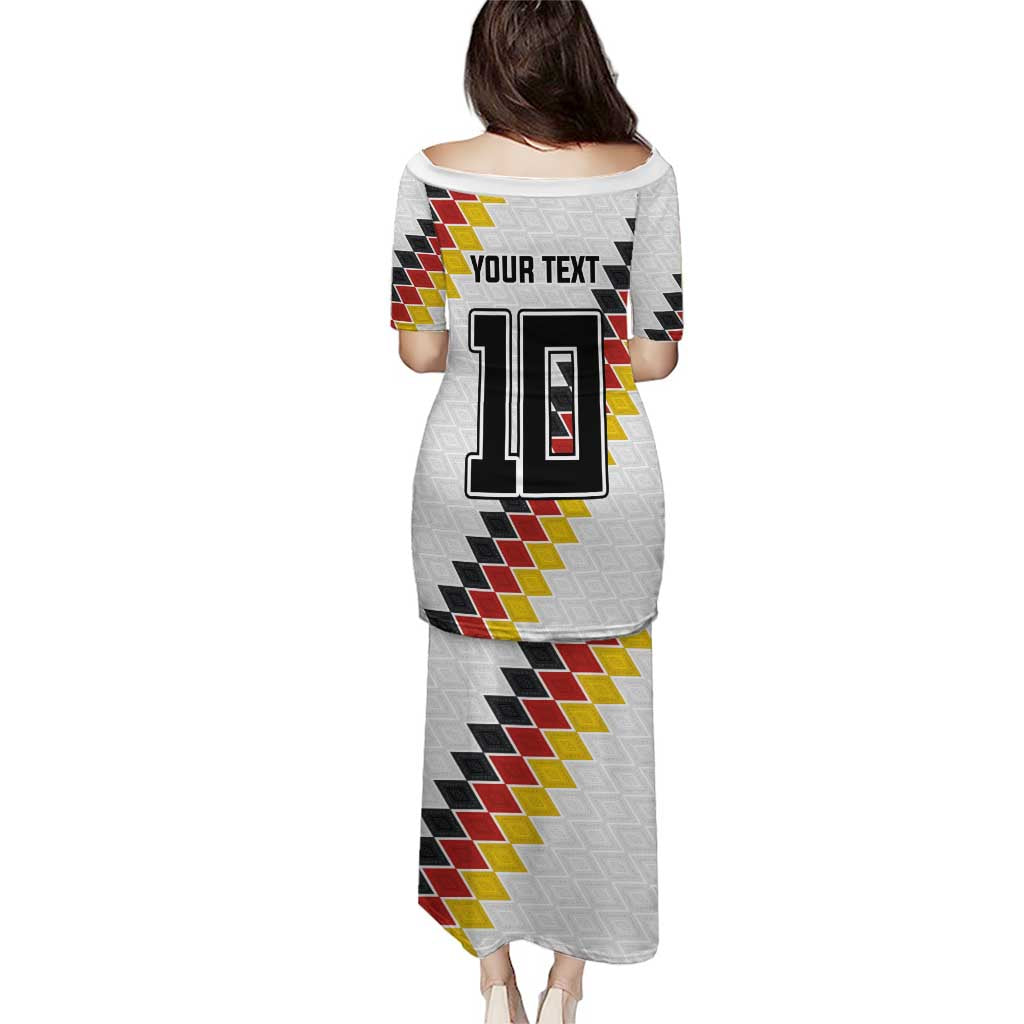 Custom Germany National Football Puletasi Inspired German Flag and Bavarian Renaissance Motifs - Wonder Print Shop