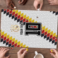 Custom Germany National Football Puzzle Inspired German Flag and Bavarian Renaissance Motifs - Wonder Print Shop